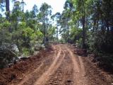 Road widened