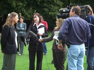 media interview